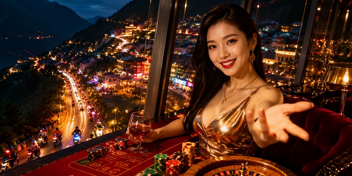 Bảng neon VIP bonus cá cược mùa lễ hội tại Sapa trên nền tảng vn58